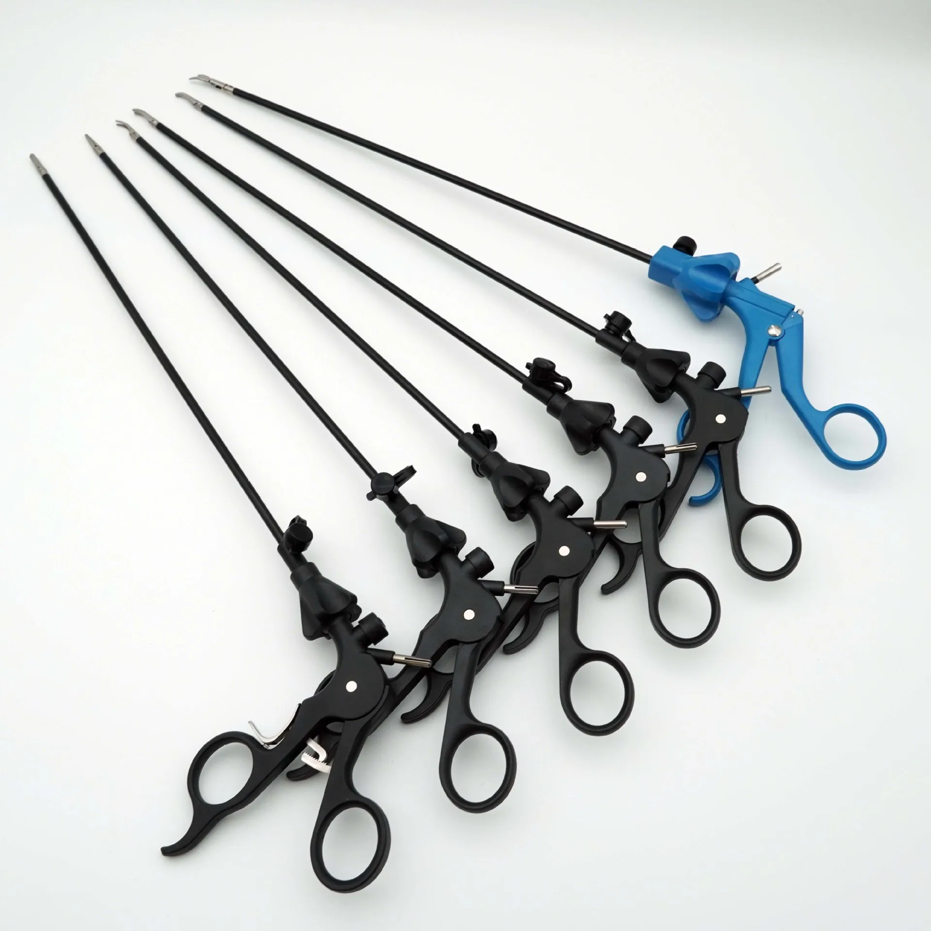 Abdominal Pliers, Double-action Thick-toothed Grippers, Duckbill Pliers, Bowl-shaped Grippers, Abdominal Scissors, Anastomotic T