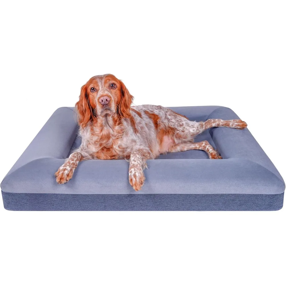 

37" X 29" X 6" Dog Bed for Medium Dogs, Premium Waterproof Orthopedic Medium Dogs Beds, Washable Dog Bed