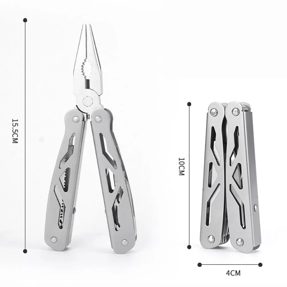 EDC Multifunctional Pliers Tactical Knives Nylon Oxford Bag  Outdoor Survival Camping Folding Knife Multitool Pliers EDC Gadgets