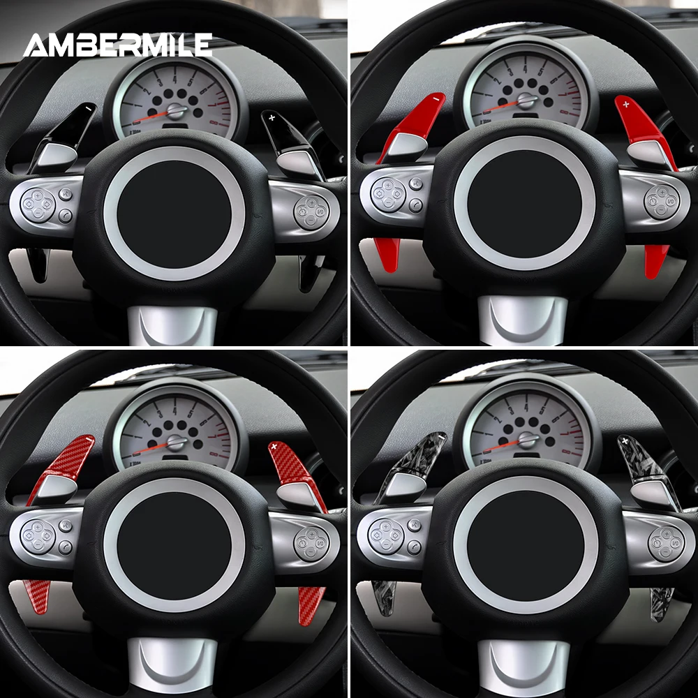 For MINI Roadster R60 R61 R55 R56 R57 R58 R59 LCI Coupe Paceman Clubman Cooper S JCW Car Steering Wheel Shifter Paddle Extension