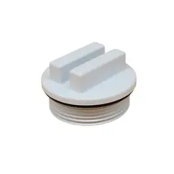 Threaded Pool Return Lines Plug 1.5inch Filter Drain Cap Plug With O-ring Pool Skimmer Plug Winterizing Tool Pool Accessories