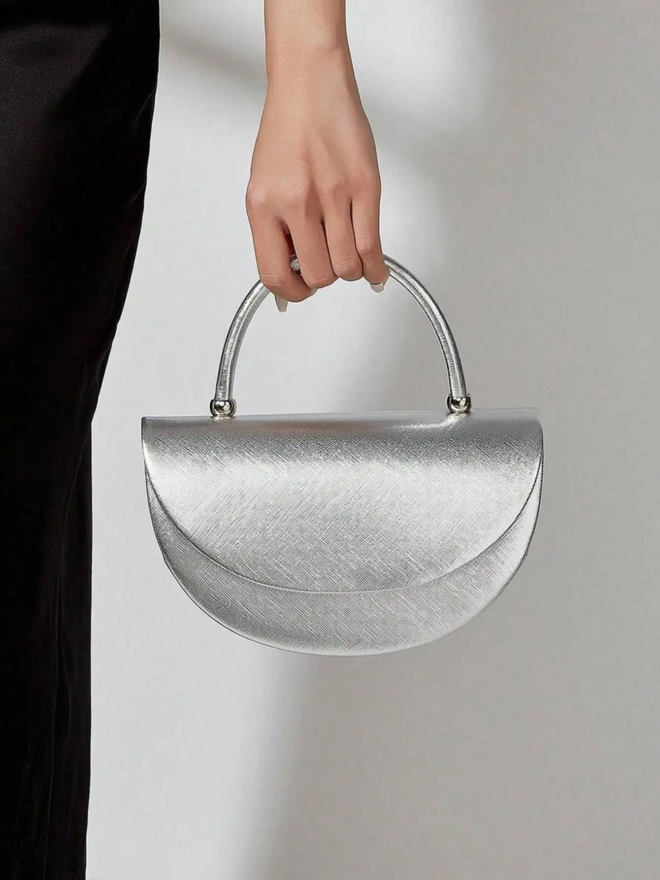 

Minimalist Chain Clutch Light Luxury Evening Bag Ideal Gift for Girlfriend Party Wedding