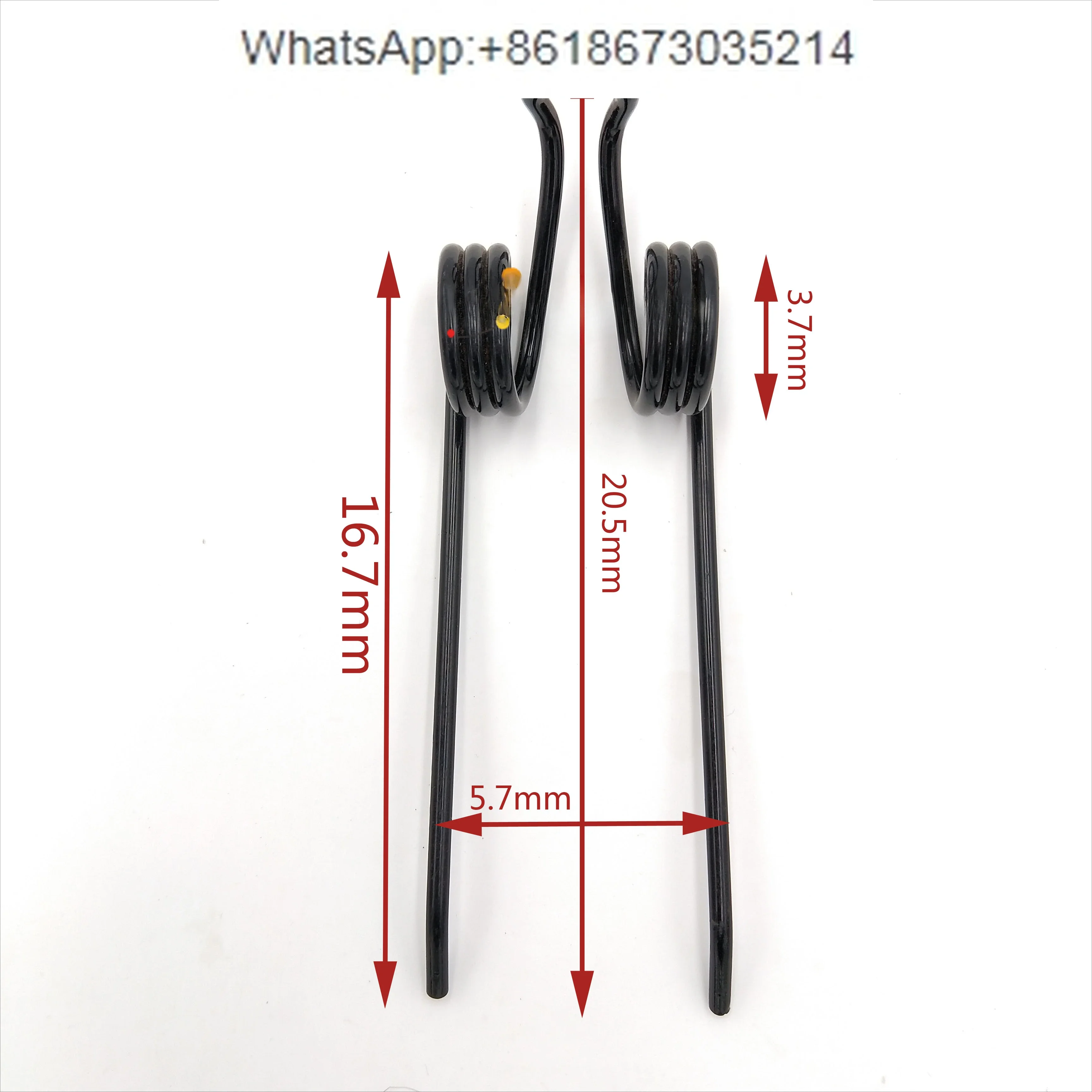 

10PCS Baler positive side traction elastic teeth 3060/2060/1060 elastic teeth, round baler 80 elastic teeth