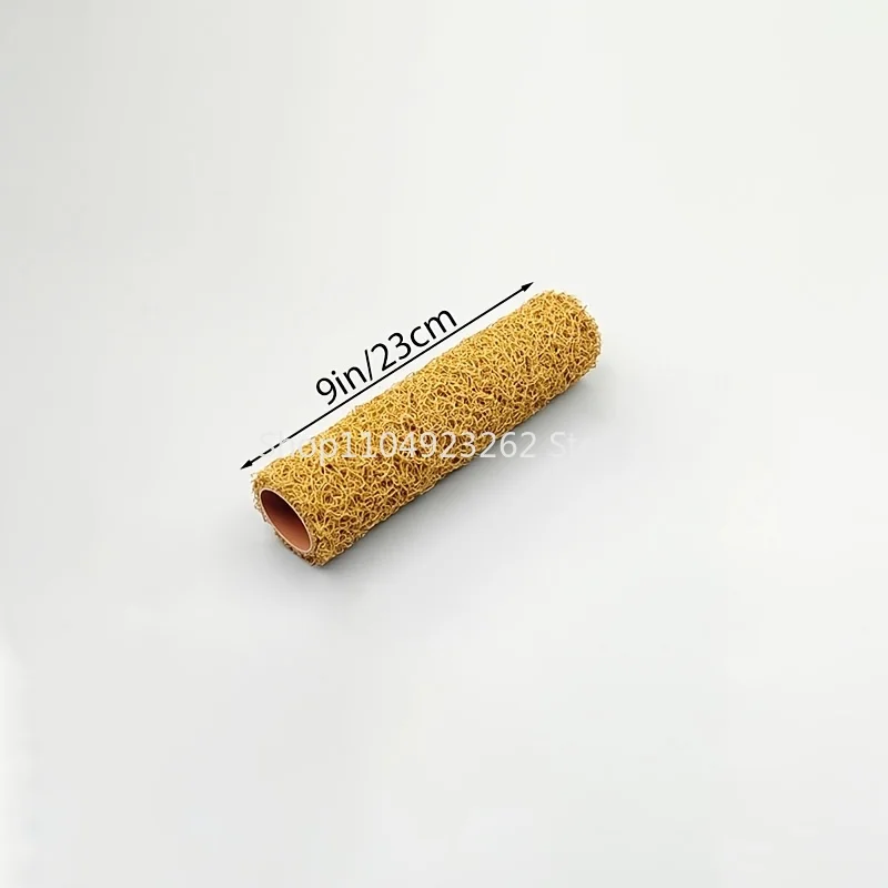 Rolo composto de drywall de escova de textura de parede de 9 polegadas para decoração uniforme de parede ferramenta manual conveniente