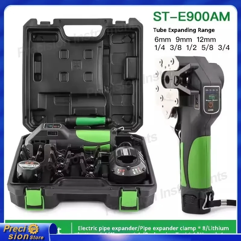 For Flaring Tool Kit Cordless Copper Tube Expander HVAC Air Conditioning Repair Pipe Bender Auto Parts Accessories