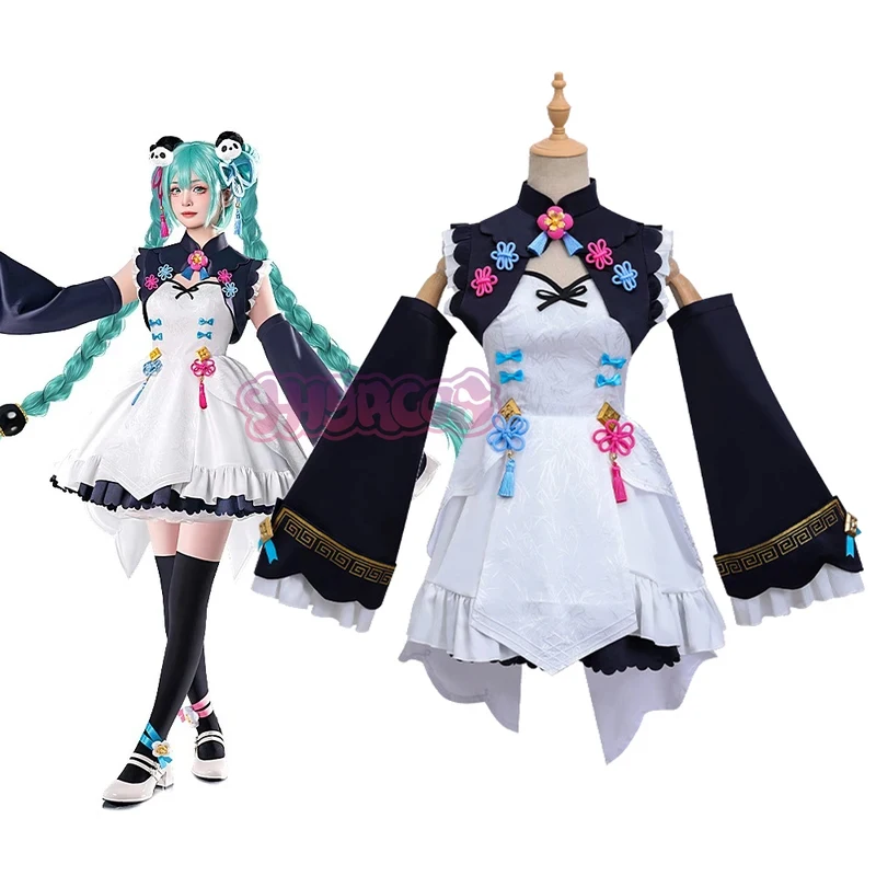 

❤️❤️❤️Anime MMIKUU Cosplay Costume Game Cosplay Cosplay Women Men Cute Lolita Dress Costume Mikkuu Panda Party Dress Cospl❤️⭐️❤️