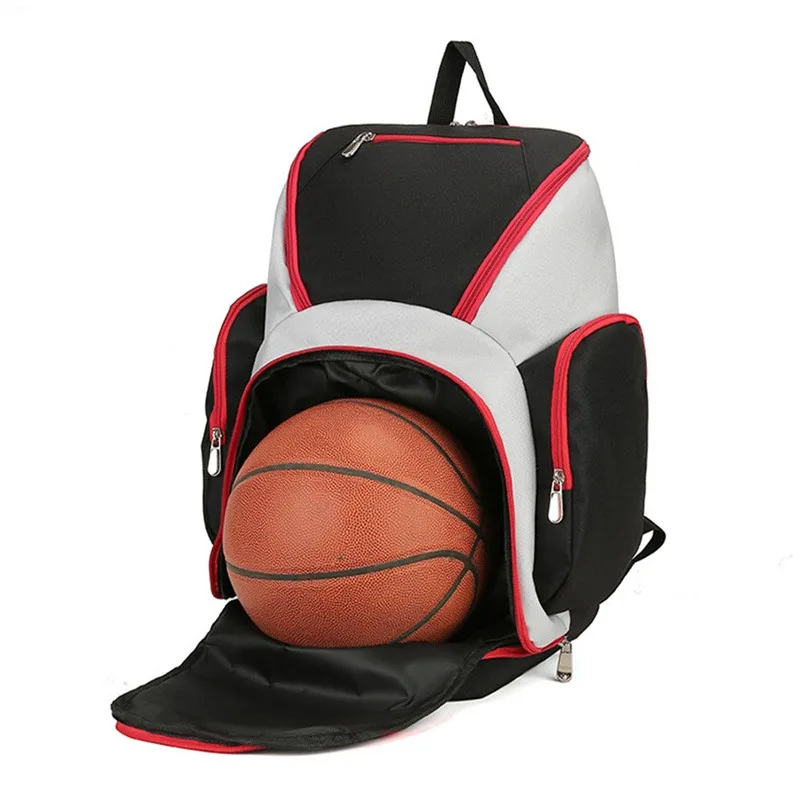 Football Backpack Carry Bag For Basketballs Fashion Waterproof Lightweight Sport Backpack Men Large Capacity School Bag Gym Bags