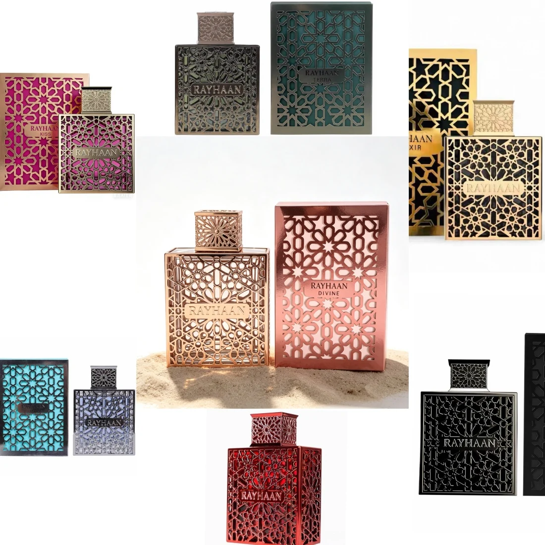 Unique Perfume Fragrance - RAYHAAN Seven Neutral Perfume, 3.4oz/100ml, una