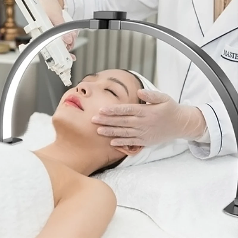 New Half moon LED foldable Nail Lamp Eyelash Extension Eyebrow Lash Collapsible Reading Beauty Desk Table Lamp Fill In Ligh Lamp