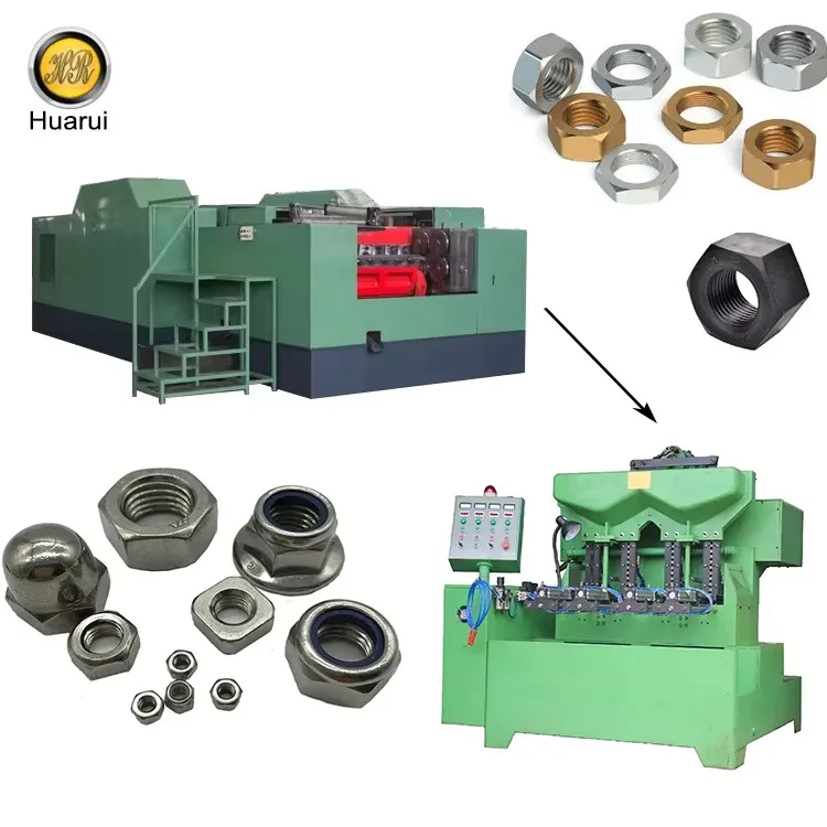 Taiwan Automatic High Speed Die 4 Blow Cold Forging Special Screw Nut Bolt Former Making Hinery