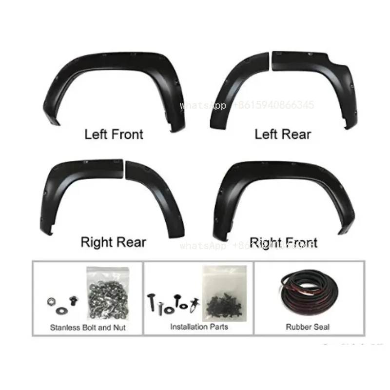 Auto Body Parts Fenders Flares Plastic Fenders Fit 4 Runners Limited Time Discount Industrial Grade Durable