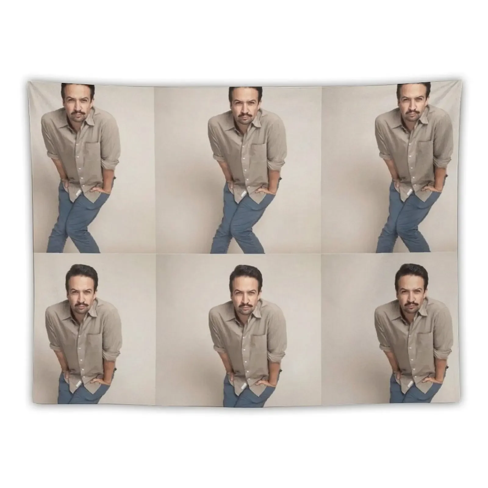 quirky lin manuel miranda Tapestry Wall Hanging Wall Wall Hangings Decoration Decorative Room Decor Aesthetic Tapestry