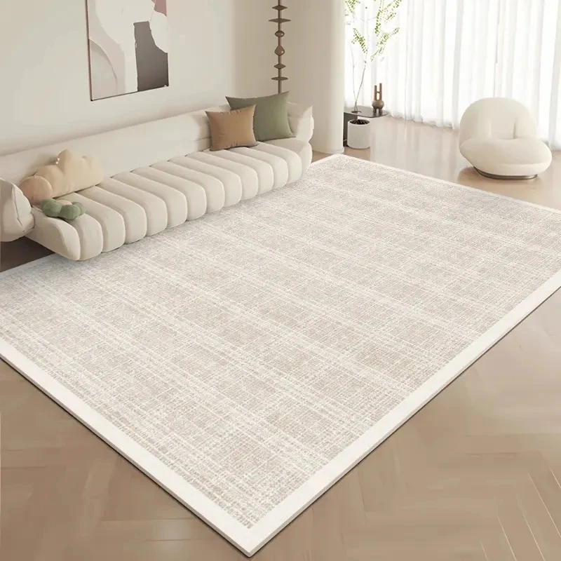 VIKAMA Nordic Style Living Room Carpet Soft Non-Slip Dirt Resistant Mat for Sofa End Table Bedroom Cloakroom Home Decor - view 4