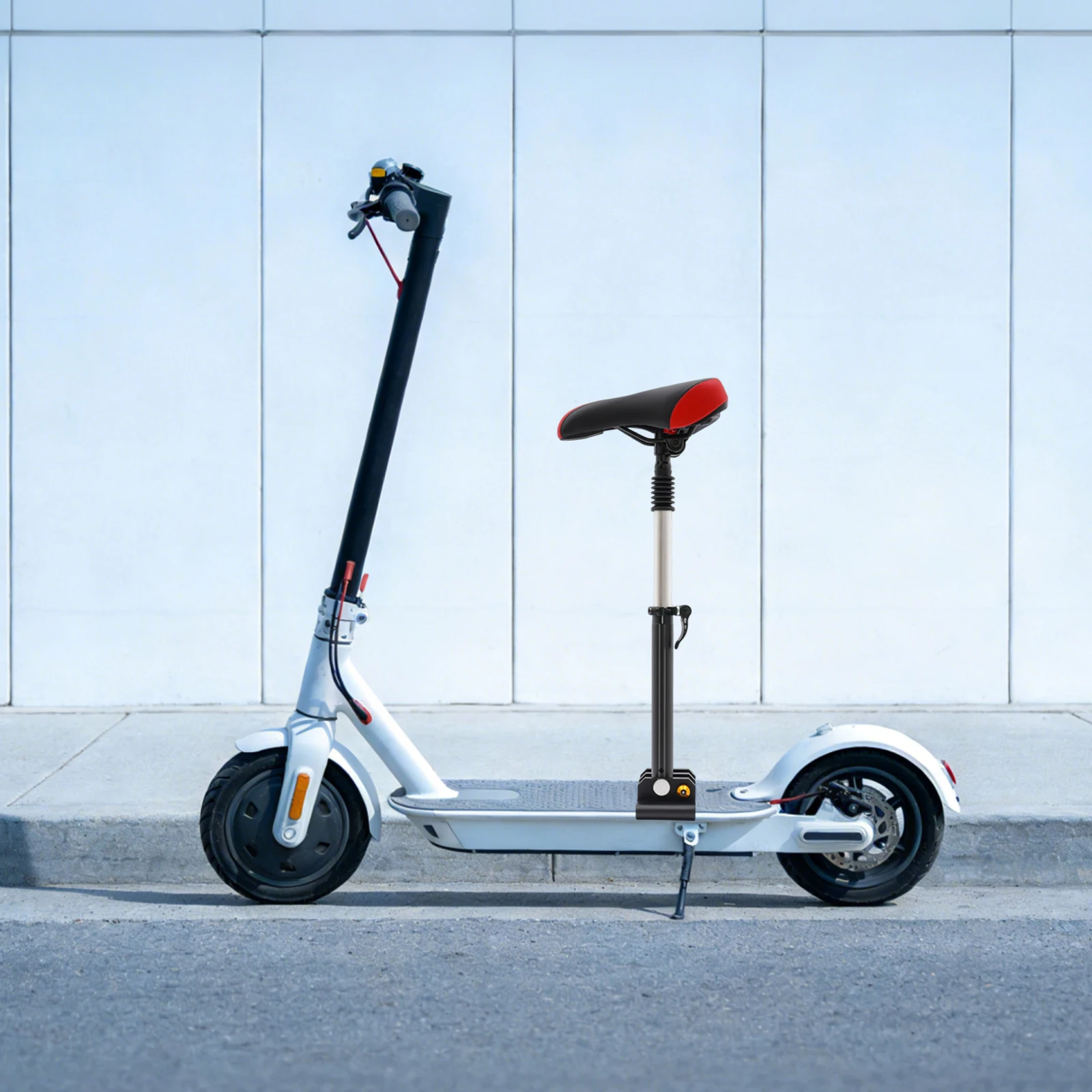 Verstellbarer Elektroroller-Sitz, geeignet für Xiaomi 1S, Xiaomi Pro Elektroroller, Rollerstärke: 9-10 cm, Breite: 14-15,2 cm – Detail 3