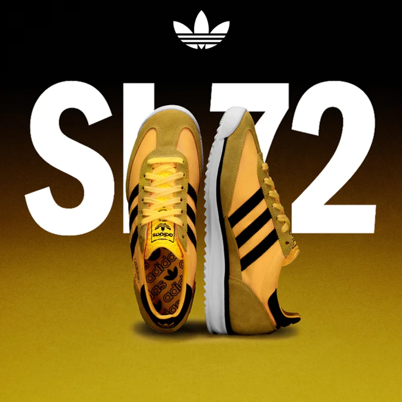 

Мужская и женская обувь Adidas Sl 72 Rs, амортизирующая дышащая спортивная обувь, повседневная повседневная обувь Ih7912