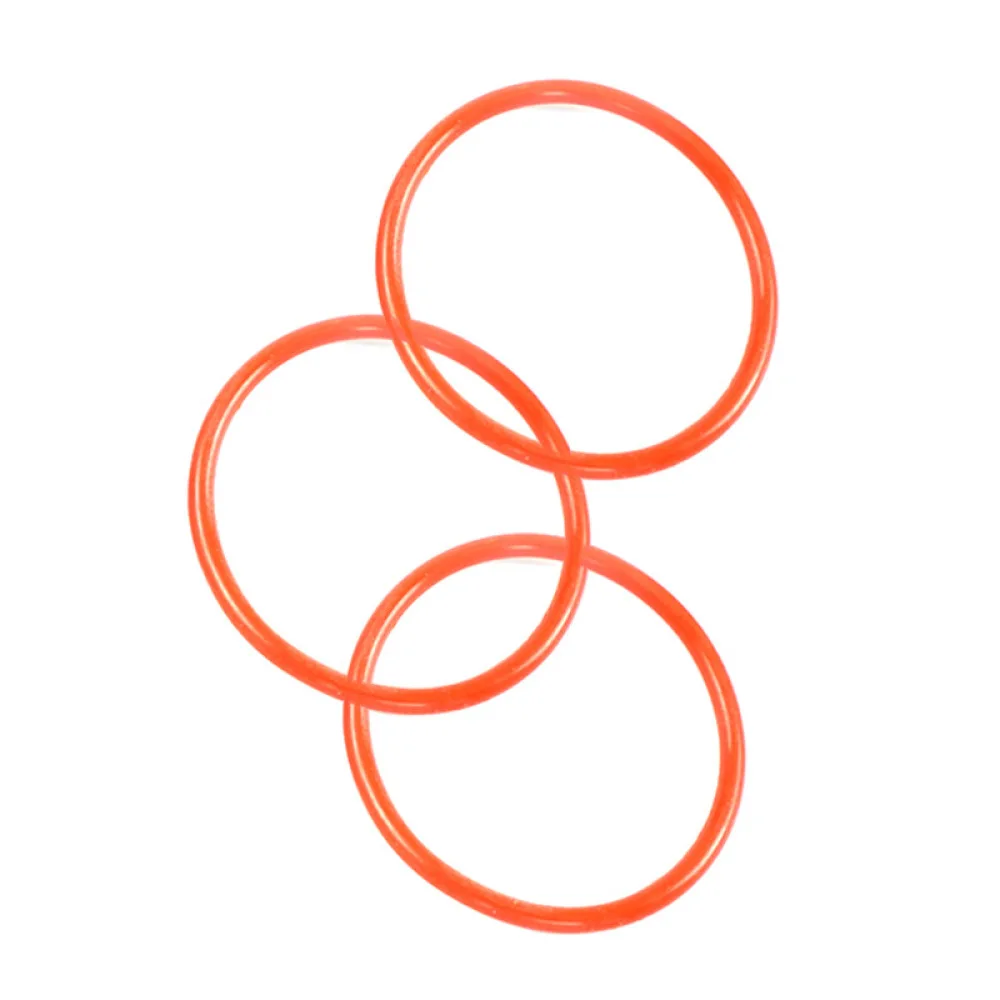 Industrial Silicone O Ring Seal Gasket Acid Alkali Resistant Rubber Washer For Hydraulic Pneumatic Pipe Connection Maintenance