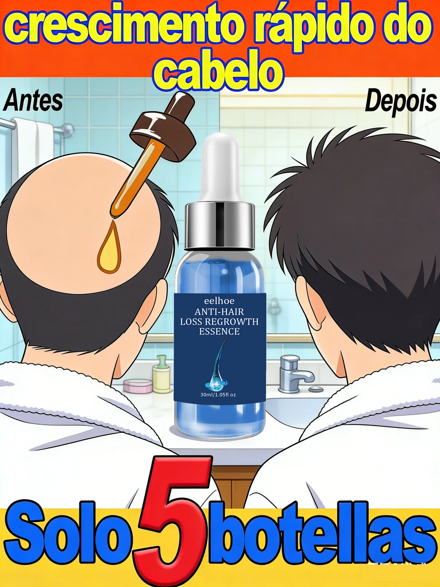 

The dormant hair follicles awaken, and the head becomes more luxuriant