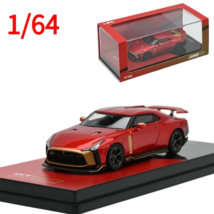 

INNO Diecast 1:64 Nissan Skyline GT-R R50 By Italdesign Car Model Nissan GTR Play Vehicles Collectible Model Cars Toys for Boys