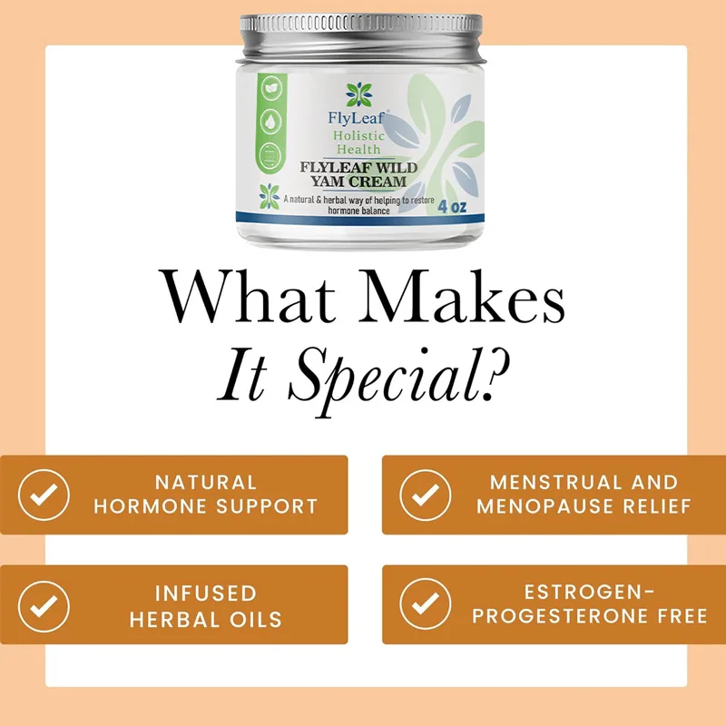 Wild Yam Cream Full-body Stabilizer, Repair and Balance Cream Hydrating Moisturizing, Nourishing, Firming, Soothing Softening