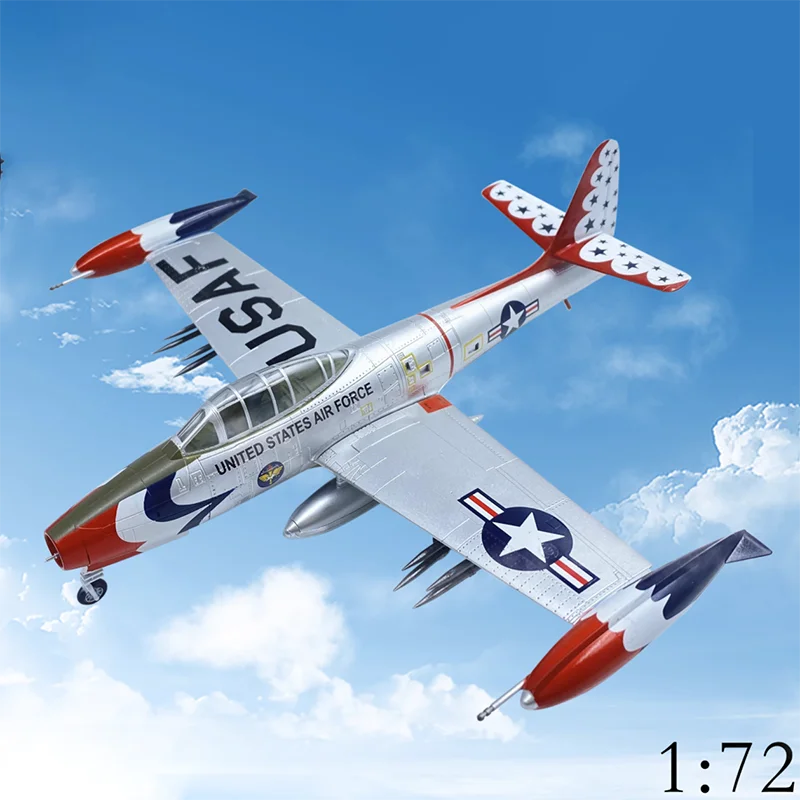 

1:72 Scale American F-84G Jet Fighter Aircraft Model Trumpeter Military Fighter Model Simulation Series Gifts