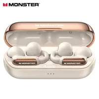 Monster AC601 OWS auriculares Bluetooth para juegos ENC llamada auriculares con cancelación de ruido con micrófono 36h Larga modo de reposo auriculares inalámbricos deportivos