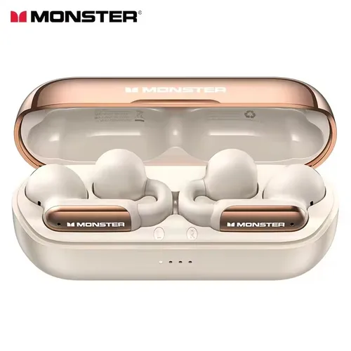 Imagen 1 del producto Monster AC601 OWS auriculares Bluetooth para juegos ENC llamada auriculares con cancelación de ruido con micrófono 36h Larga modo de reposo auriculares inalámbricos deportivos