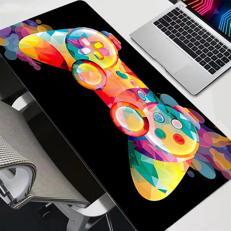 لوحة الماوس ملحقات الألعاب دفتر سرعة الكمبيوتر الصغير ألعاب الكمبيوتر لوحة المفاتيح حصيرة مكتبية ثلاثية الأبعاد أذرع التحكم في ألعاب الفيديو الديكور لوحة الماوس هدية