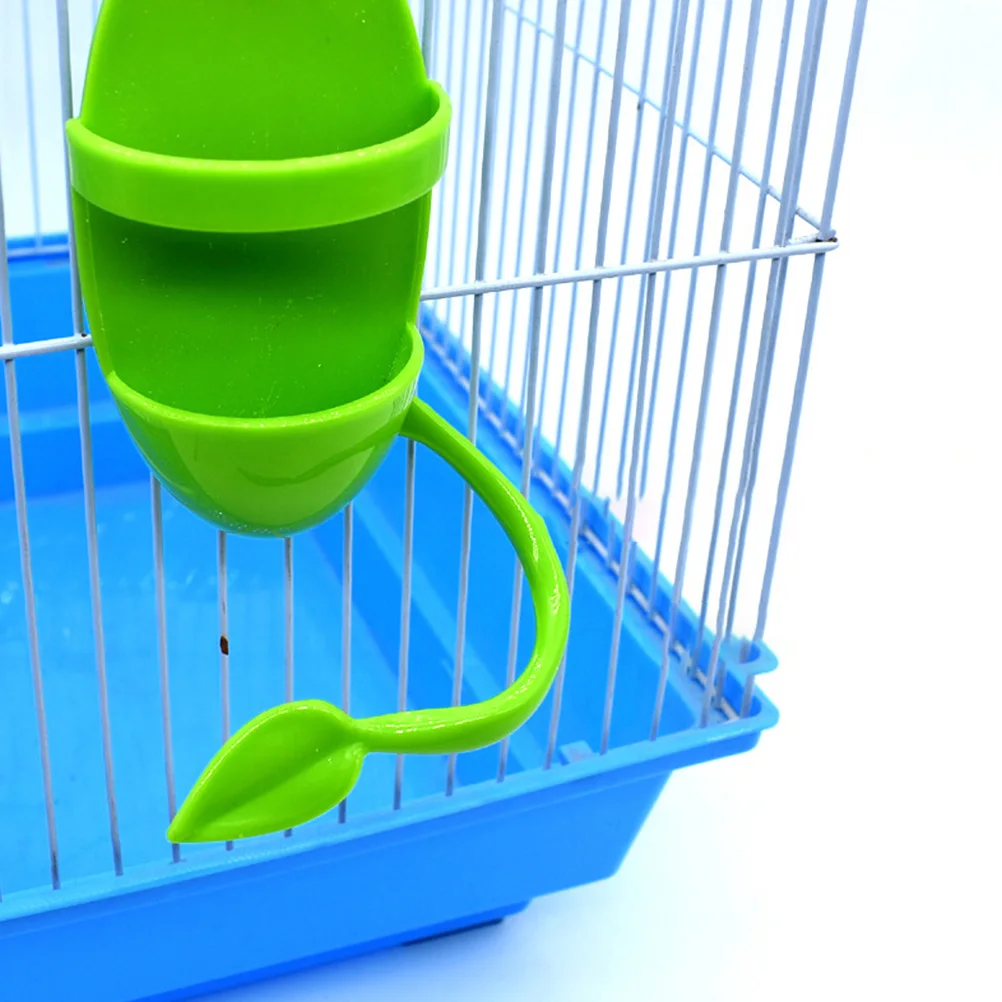 

2Pcs Parrot Feeding Basket Bird Stand Rack Portable Durable Pet Supplies Parrot Food Holder Safe Practical Bird Stand