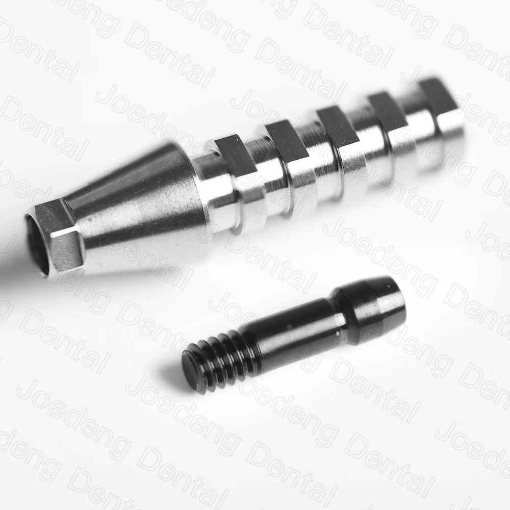 1pc Base dentale Vite esagonale Abutment temporaneo per accessori per strumenti per impianti serie multi-unità osstem