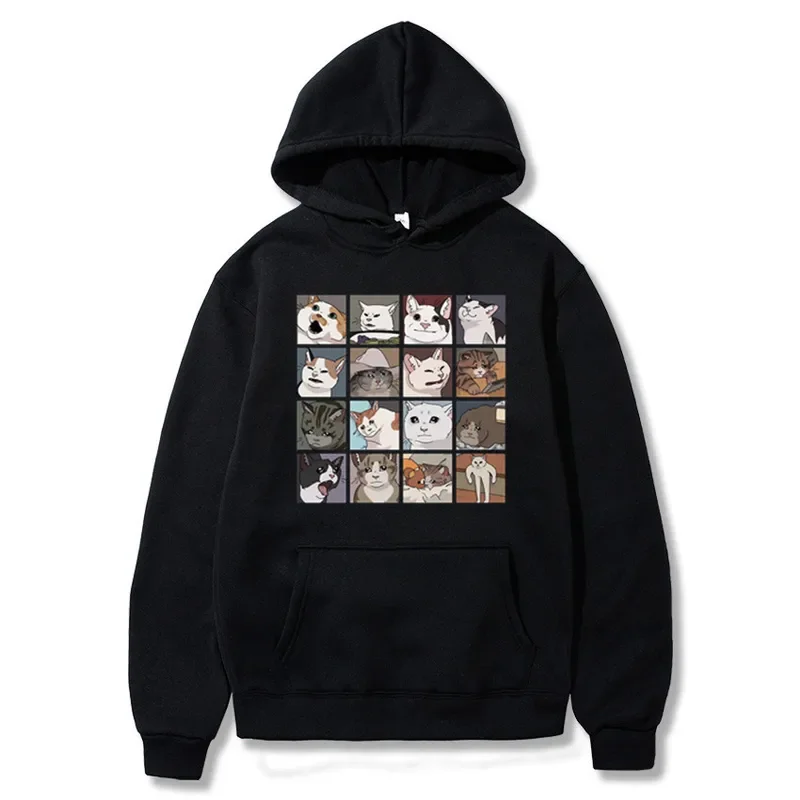 Lucu Jujutsu Kasen lengan panjang kasual hoodie Anime Ryomen Sukuna dicetak Pria Wanita Fashion Harajuku Sweatshirt pakaian