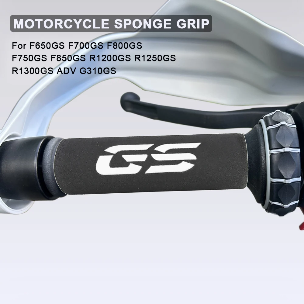 

Motorcycle Grips Sponge For BMW G310GS F750GS F850GS R1200GS R1250GS Adventure 2022 2023 2024 2025 Handlebar Cover Accessories