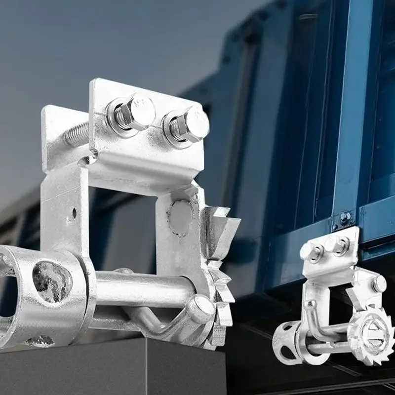 Sliding Winch For Flatbed Trailer Iron Steel Rope Tie Down Clamp Flatbed Trailer Accessories Track Sliding Winch For Trucks Car