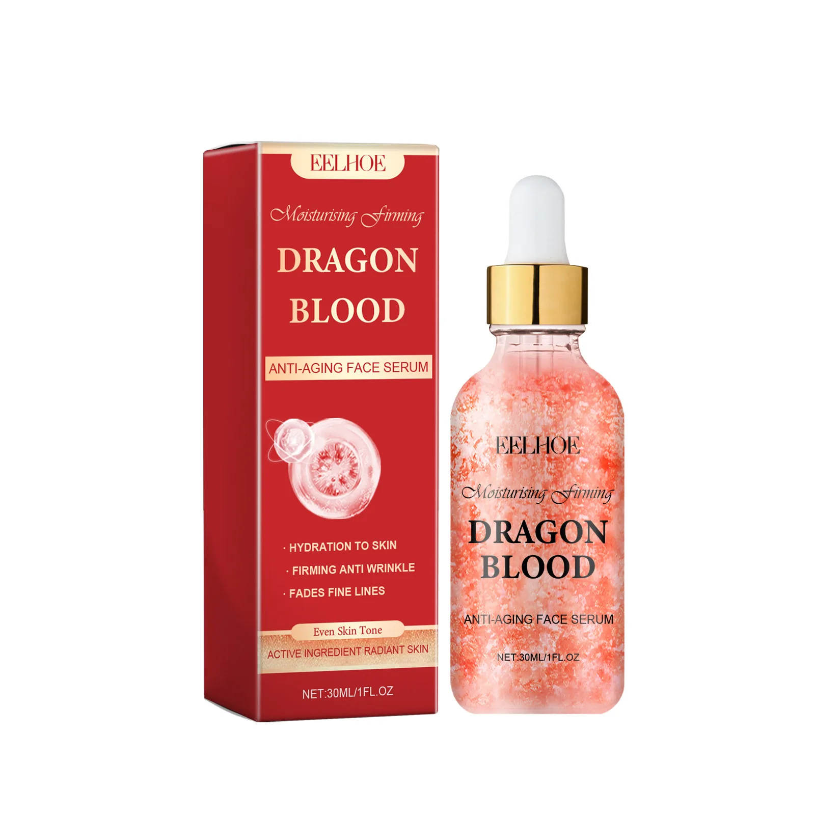 Dragon Blood Face Serum Face Rejuvenation Brighten Skin Moisturizer Instant Firming Lifting Even Skin Dull Skin Facial Essence