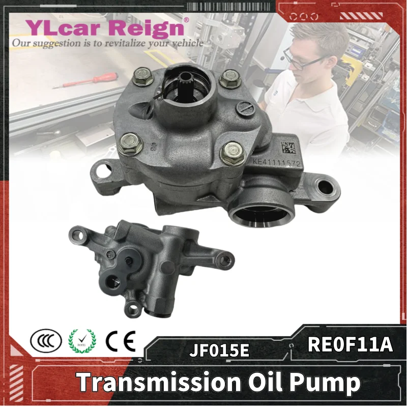 

JF015 RE0F11A JF015E CVT Automatic Transmission Gearbox Oil Pump 33500 for Nissan Sentra Note Tiida SKD Car Accessories Parts