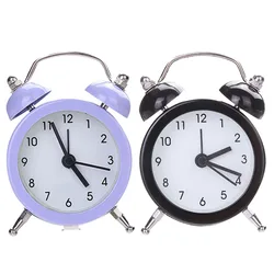 New Mini Metal Small Alarm Clockcreative Cute Electronic Table Small Alarm Multicolor Small Clock Morning Students Alarm Clock