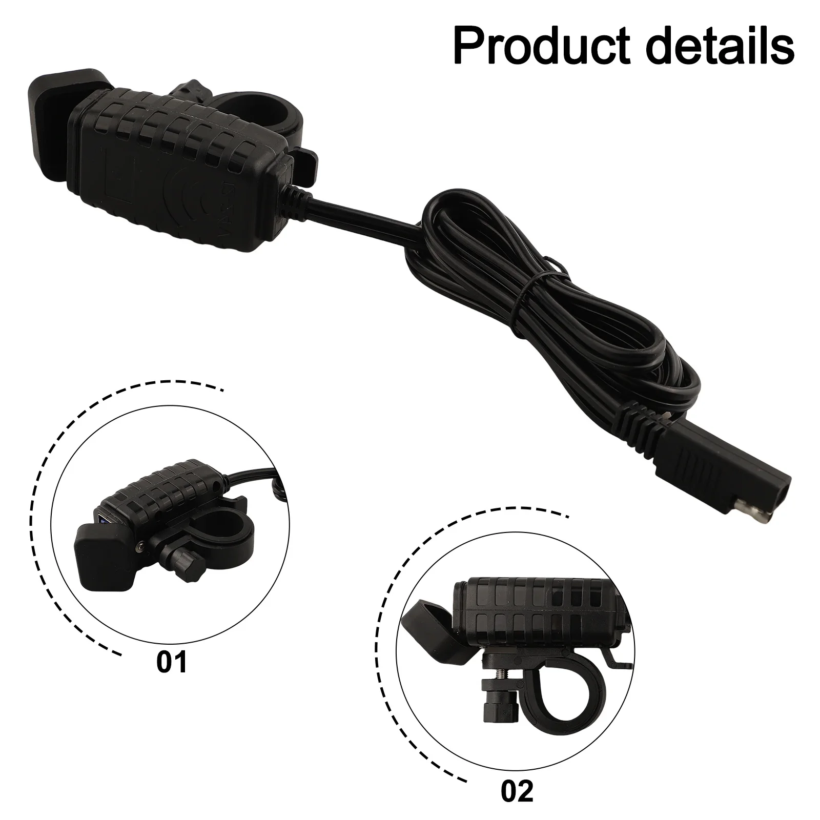 

Dual USB Charger 6.5*6*3cm Fast Car Charger Short Circuit Protection High Temperature Protection Outdoor Charging