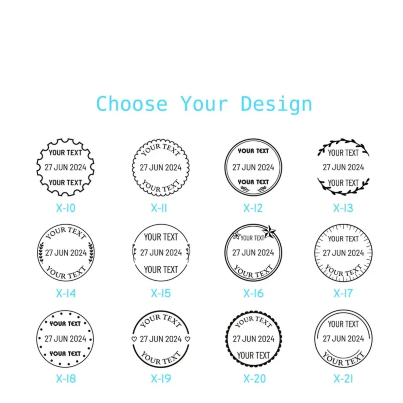 Personalized Book Embossers Custom LOGO Embosser Stamps from Our Library | Book Lover Wedding Gifts Stamp Company Card Seals DIY
