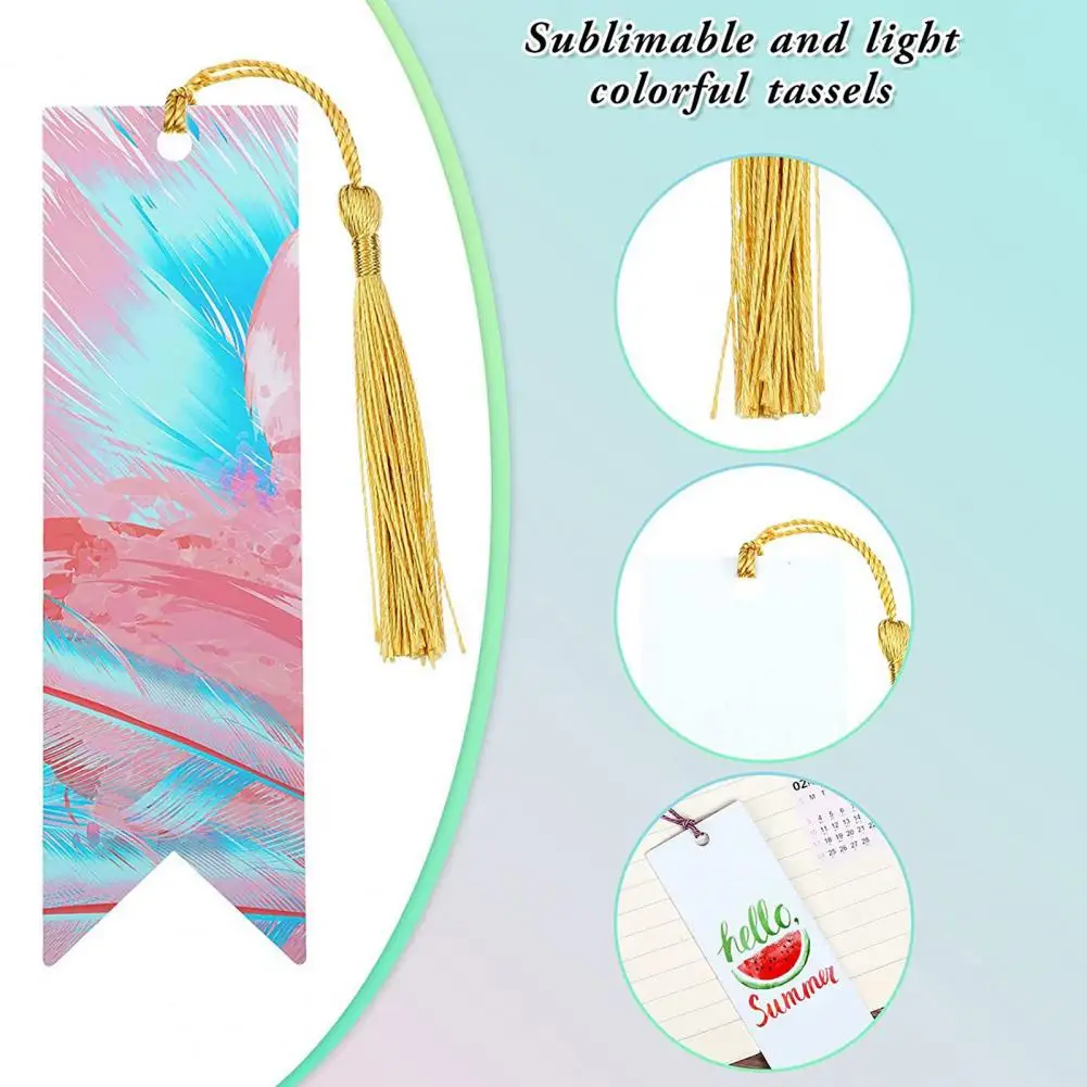 Reading Bookmark Portable Bookmark Acrylic Multi-use  Convenient Elegant Fine Texture Reading Bookmark