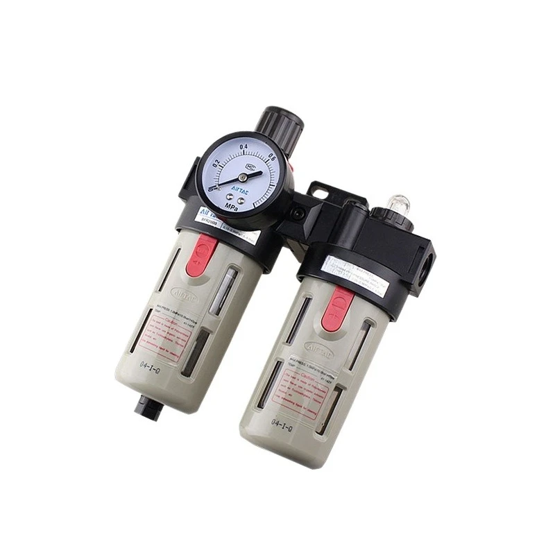 Industrial pneumatic pressure regulating valve two-piece, BFC/BFR/BL/B oil-water separator filter air source processing model