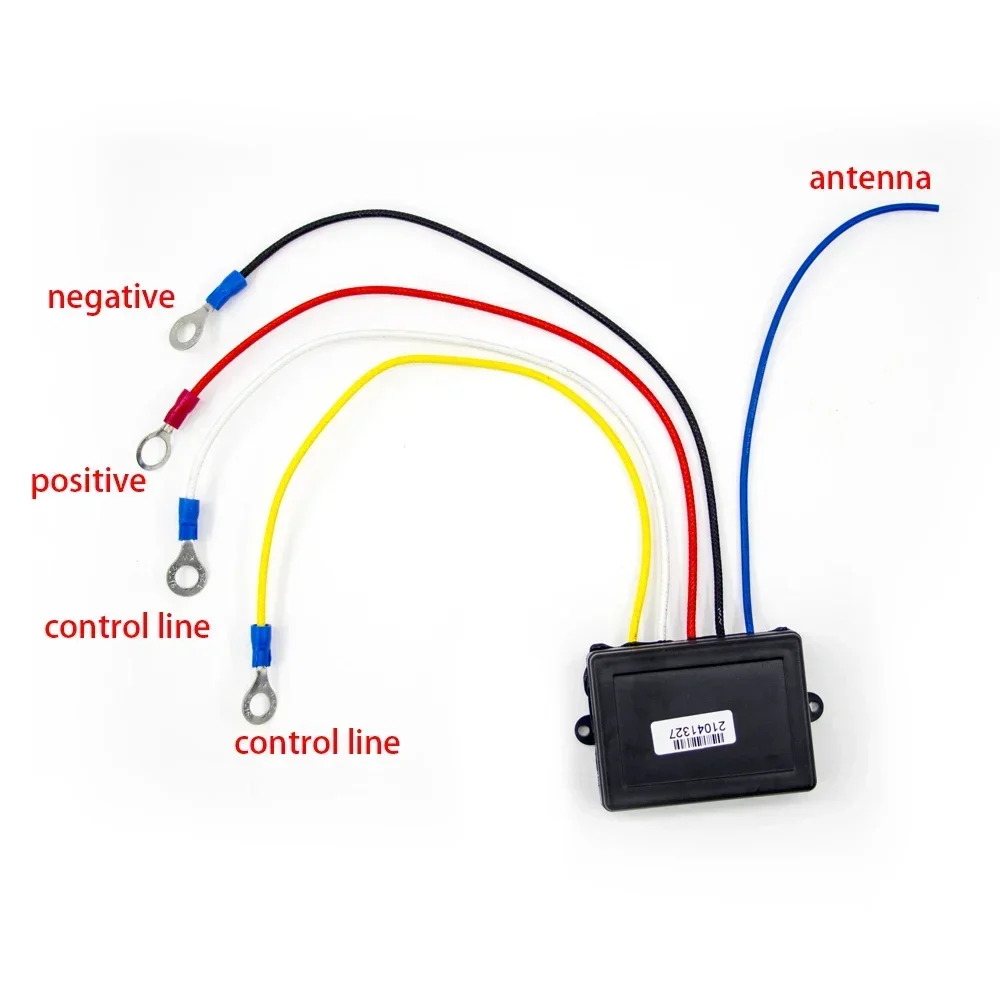 12V 24V Digital Electric Wireless Winches Remote Control Controller Recovery For Jeep ATV SUV Vehicle Trailer Truck Universal