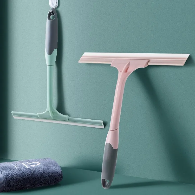 Glass Cleaning Artifact, Glass Scraping Bathroom Tile Window Cleaning Brush, Household Bathroom Mirror Countertop Wiper