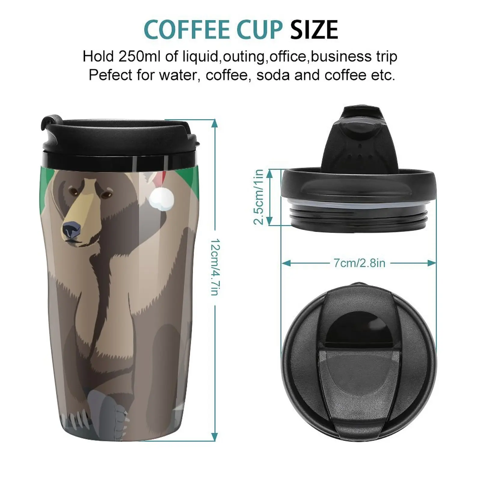 New Waiting for Santa - extra festive! Travel Coffee Mug Cute And Different Cups Cups Of Coffee Coffee Thermal Cup Tea Cup