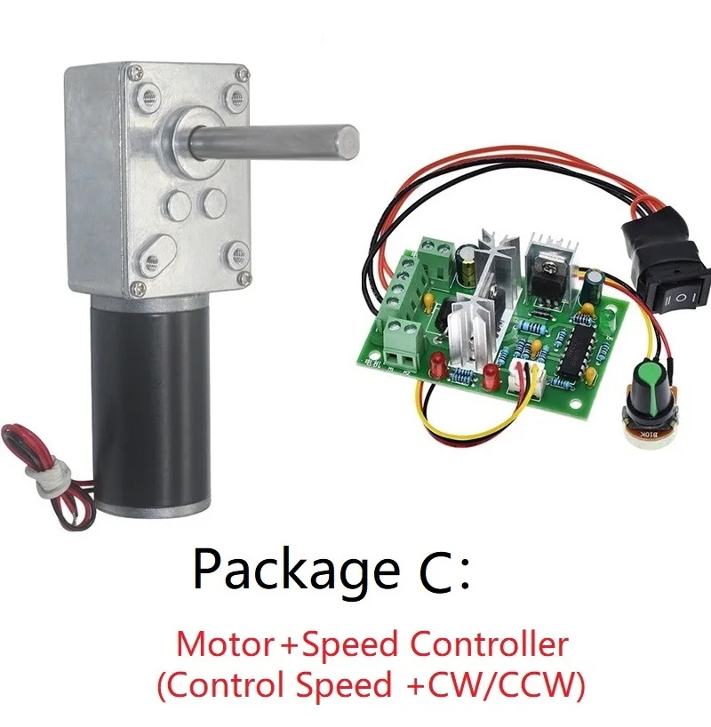 12V 24V DC Motor 5840-31ZY Umgekehrt Reduktion Motor Selbst-lock Verlängerung Welle Motor High Torque Worm Ausgerichtet motor