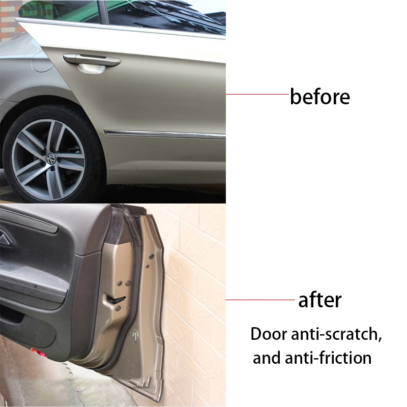 

10 M Door Seal Strip Guard Car Edge Protector Durable Guards Removable Detachable