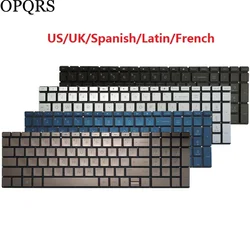 US/UK/Spanish SP/Latin LA/French FR Laptop keyboard For HP Pavilion 15-DA 15-DB 15-CN 15-CR 15S-DU 15-DW 15-CS