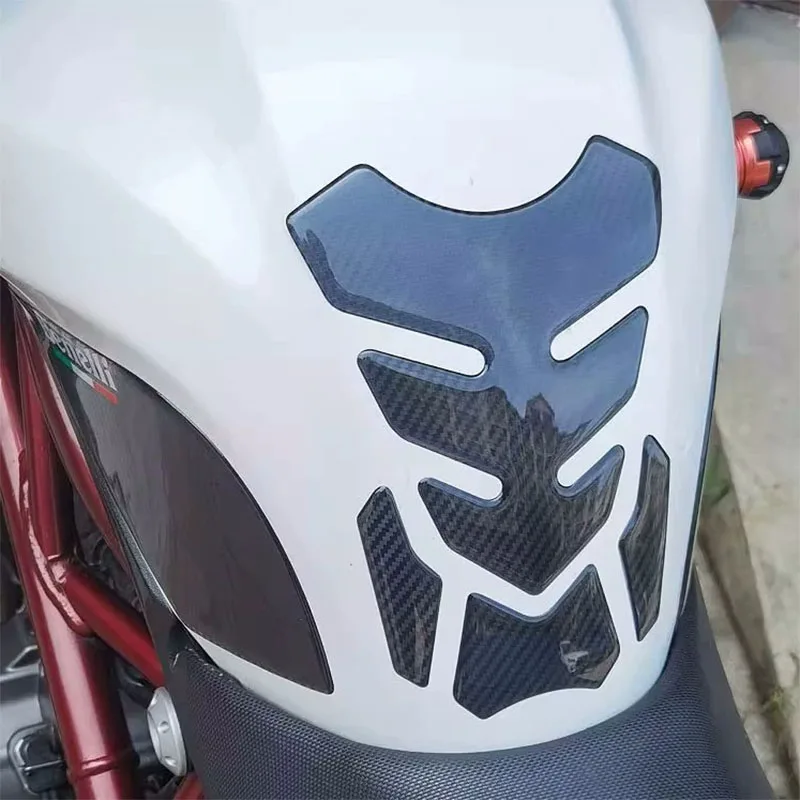 ثلاثية الأبعاد الكربون نظرة دراجة نارية خزان وسادة واقية مائي لكاواساكي Z250 Z300 Z650 Z750 Z800 Z900 Z1000 Tankpad