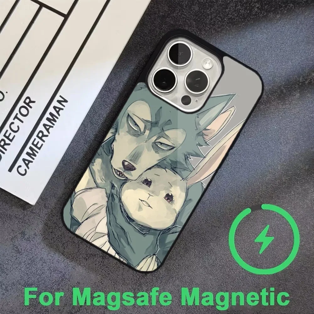 A-Anime B-BEASTARS-S Phone Case  For iPhone 16,15,14,13,12,11,Pro,Max,Plus,Mini, Magsafe,Magnetic Wireless Charging Case