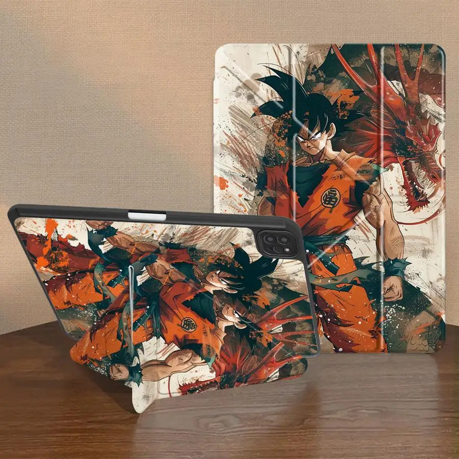 Tablet Case For iPad Pro 11th 10th 9th 8th 7th 12.9inch Mini 6 7 Air 4 5 M3 M2 1 2 M4 11inch Pro 2025 Holder Cover Dragons Anime