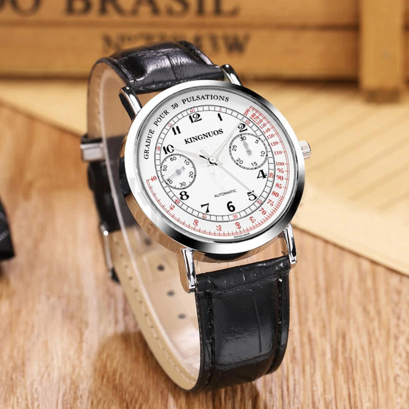 อุทัยBK83 Leisureและนาฬิกาแฟชั่นผู้ชายนาฬิกากันน้ําธุรกิจควอตซ์นาฬิกาหรูหรานาฬิกาของขวัญนาฬิกาสําหรับMan