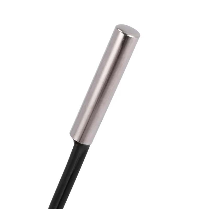 Daily 6Pcs 2 M NTC Thermistor Temperature Sensor Waterproof Probe Wire 10 K 1% 3950 Black